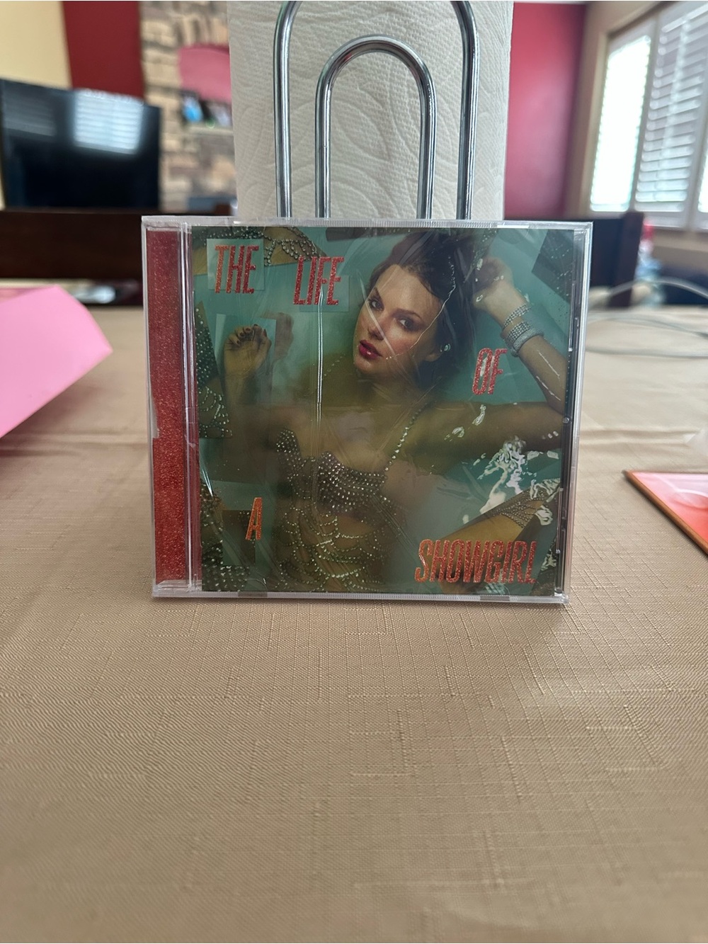 Taylor Swift The Life Of A Showgirl Cardigan Sweater Box Set With CD - Women's - Picture 6 of 10